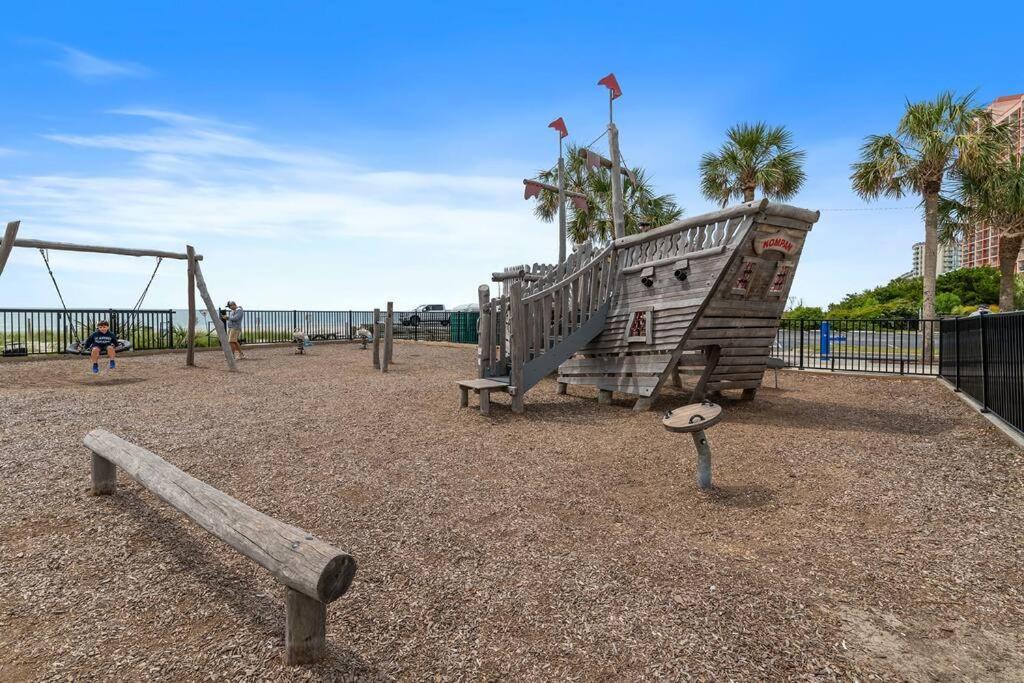 Cabana Palms - Oceanfront Renovated King Bed Sauna Myrtle Beach Luaran gambar