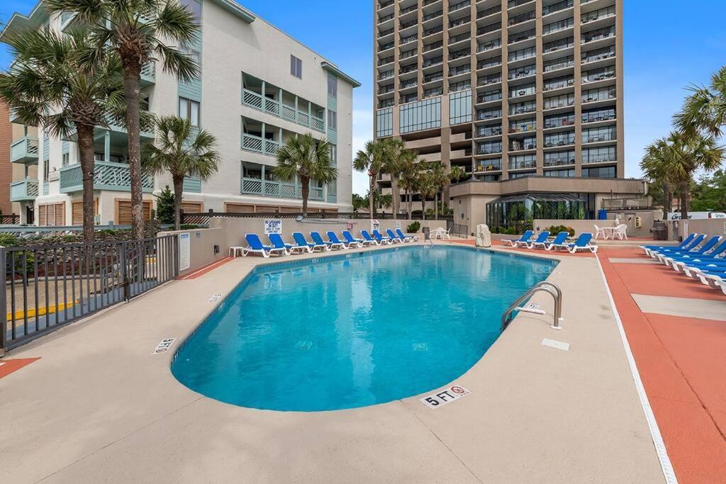 Cabana Palms - Oceanfront Renovated King Bed Sauna Apartment Myrtle Beach Luaran gambar